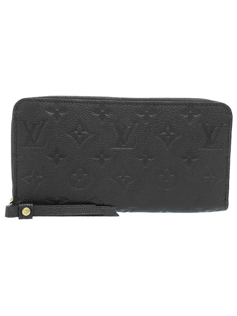 Louis Vuitton Monogram Empreinte Zippy Wallet Round Zipper Long